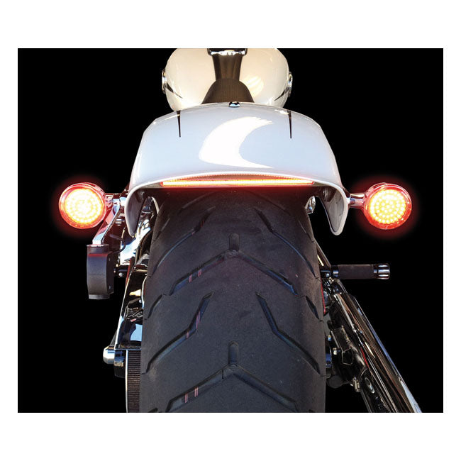 Custom Dynamics Breakout LED Taillight. Chrome. Clear Lens – Softail Breakout: 2013–2017 FXSB (Incl.…
