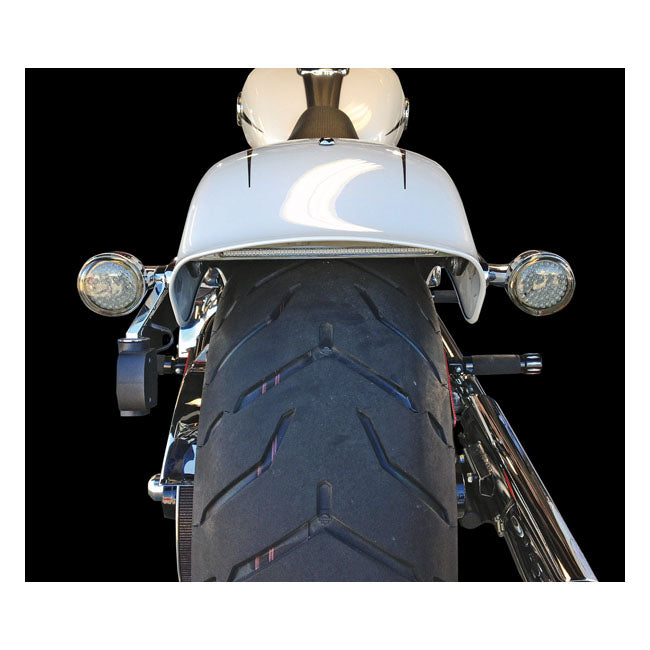 Custom Dynamics Breakout LED Taillight. Chrome. Clear Lens – Softail Breakout: 2013–2017 FXSB (Incl.…