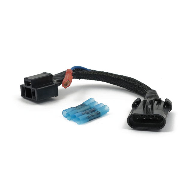 Custom Dynamics LED Headlamp Adapter Harness for Tourings – 2014–2024 FLT/Touring; 2023–2025 FLHXSE…