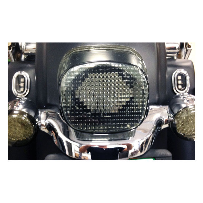 Custom Dynamics Antenna Replacing Light Set Chrome for 06-19 FLHX/S Street Glide; 10-19 FLTR/X/Xs Road Glide, FLHRS (Excl. Cvo Models)