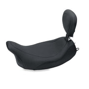 Mustang Wide Tripper Solo Seat. With Rider Backrest – Touring: 2008–2025 FLT/TouringFLH…