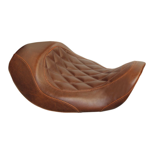 Mustang Wide Tripper Forward Solo Seat – 2006–2017 Dyna