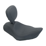 Mustang Wide Tripper Solo Seat. With Rider Backrest – 2004–2022 XL Sportster