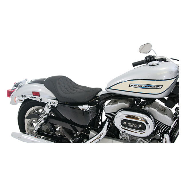 Mustang Wide Tripper Solo Seat – 2004–2022 XL Sportster