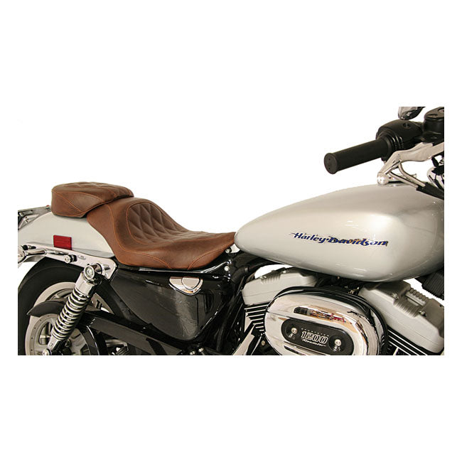 Mustang Wide Tripper Solo Seat – 2004–2022 XL Sportster