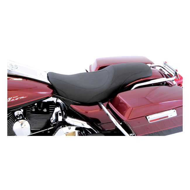 Mustang Tripper Fastback 2-Up One-piece Seat – 1997–2007 FLHR; 2006–2008 FLHX