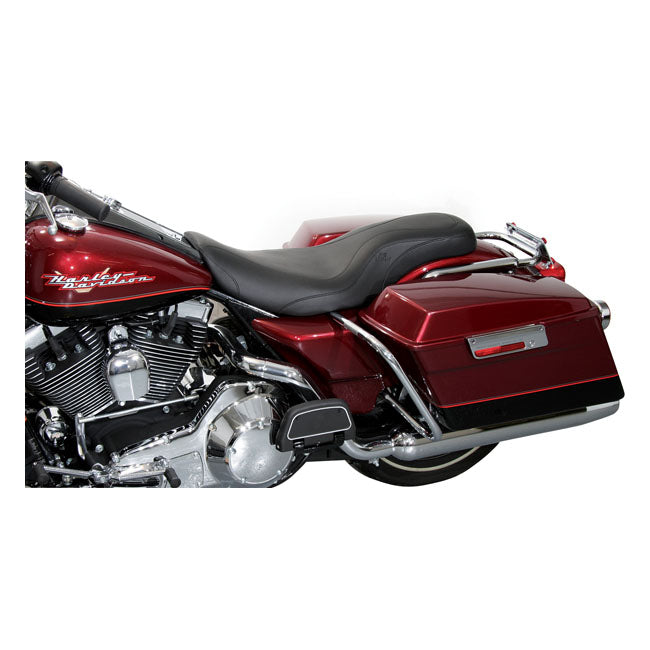 Mustang DayTripper 2-Up One-piece Seat – 1997–2007 FLHR; 2006–2008 FLHX