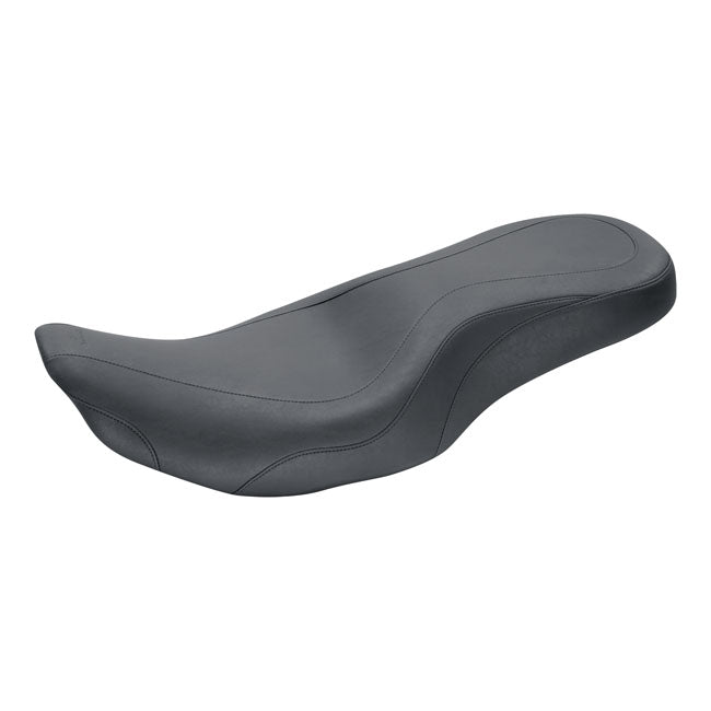 Mustang Wide Tripper 2-up one-piece seat 97-07 FLHR; 06-08 FLHX