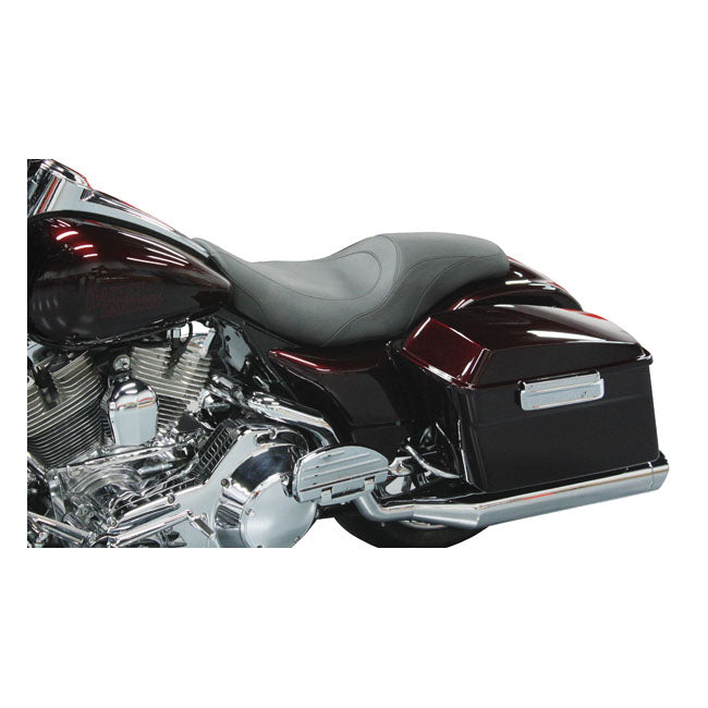 Mustang Tripper Fastback 2-Up One-piece Seat – 1997–2007 FLHT; FLTR