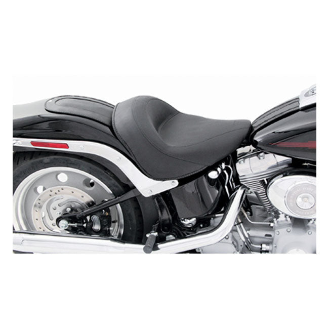Mustang Wide Touring Solo Seat – 2006–2010 FXST with 200mm Tire…