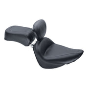 Mustang Standard Touring Solo Seat, with Backrest – 2007–2017 FLSTC Heritage Classic…