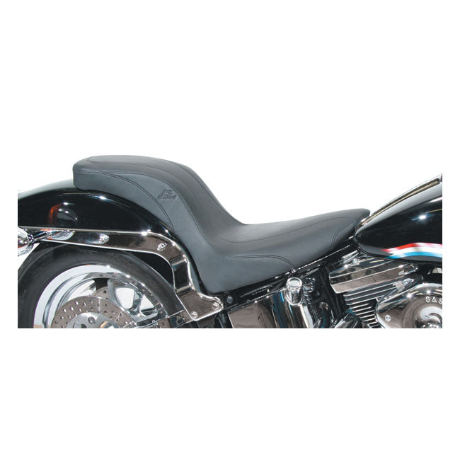 Mustang DayTripper 2-Up One-piece Seat – 1984–1999 Softail with Up to 150mm Rear…