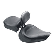 Mustang Wide Touring Solo Seat. With Rider Backrest – 1996–2003 Dyna