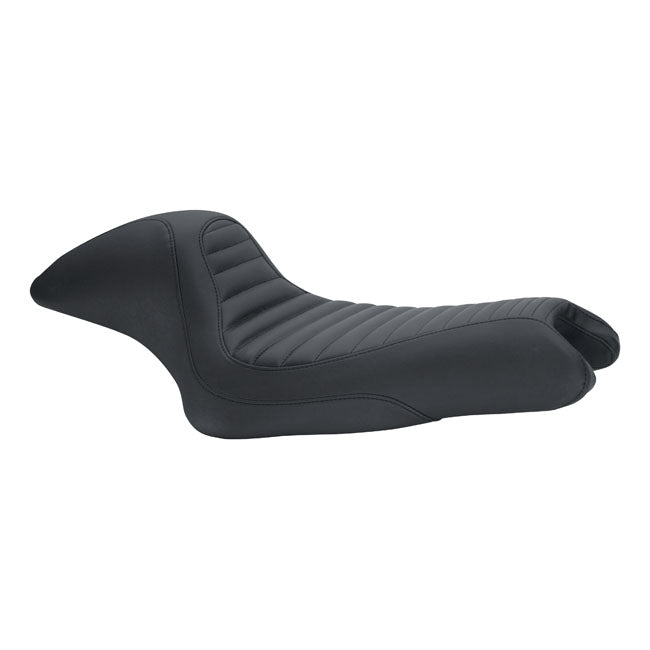 Mustang Cafe Solo Seat – 2004–2022 XL Sportster with 3.3 Gallon…