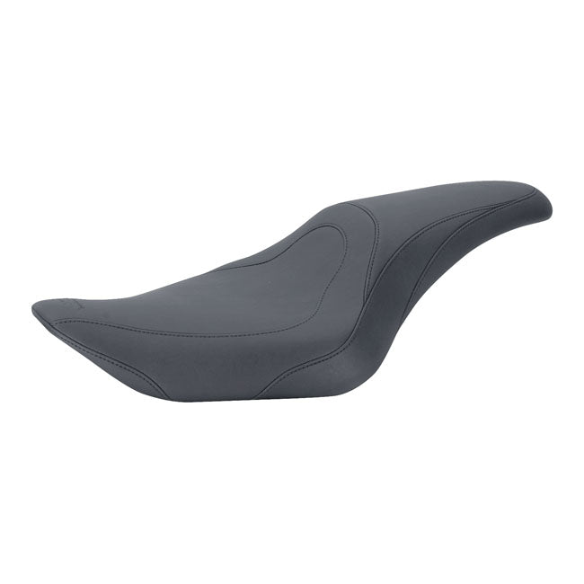 Mustang Tripper Fastback 2-Up One-piece Seat – 2004–2022 XL Sportster with 3.3 & 4.5…