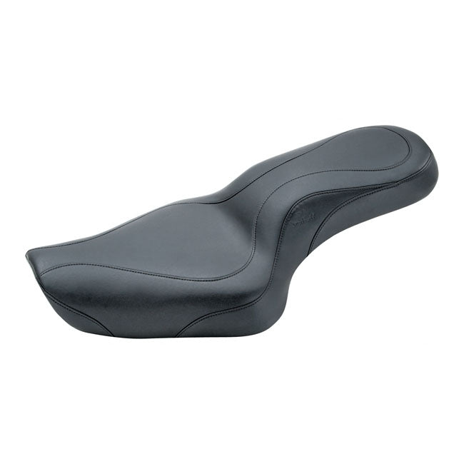 Mustang DayTripper 2-Up One-piece Seat – 2004–2022 XL Sportster with 4.5 Gallon…