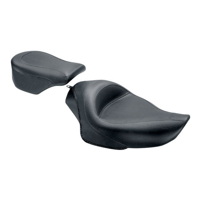 Mustang Standard Touring Solo Seat – 2004–2022 XL Sportster with 2.1 & 3.3…