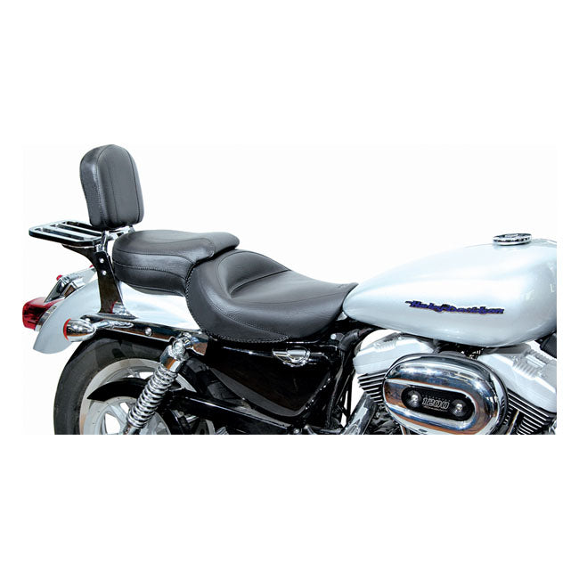 Mustang Standard Touring Seat – 2004–2022 XL Sportster with 3.3 & 4.5…