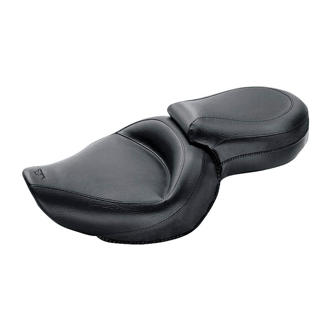Mustang Standard Touring Seat – 2004–2022 XL Sportster with 4.5 Gallon…