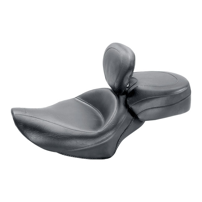 Mustang Wide Touring Recessed Passenger Seat – 2004–2022 XL Sportster