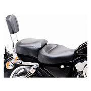 Mustang Wide Touring Seat – 1982–2003 XL Sportster with 3.3 Gallon…