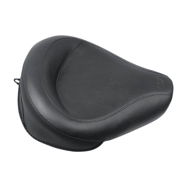 Mustang Wide Touring Solo Seat – 1982–1995 XL Sportster with 2.2 Gallon…