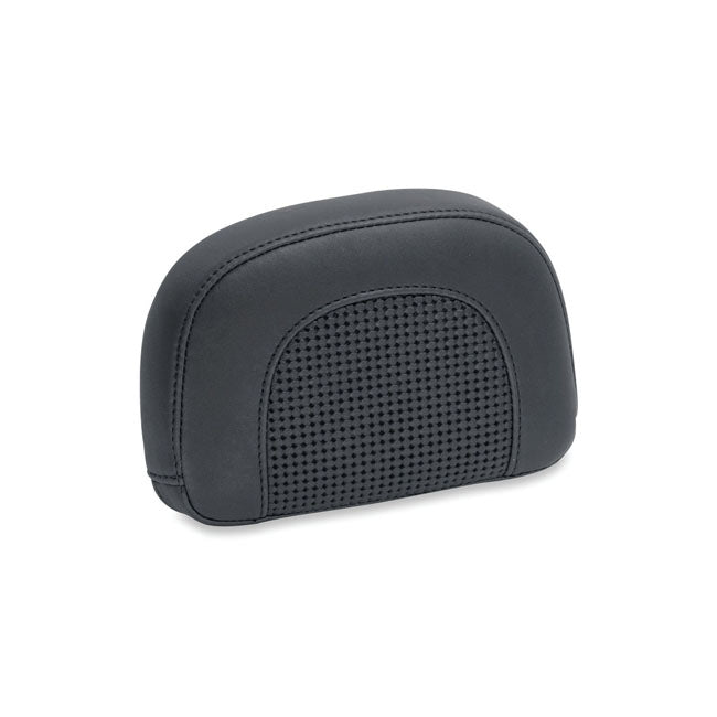 Mustang Mini Sissy Bar Back Pad. Black – 1997–2025 FLT/Touring