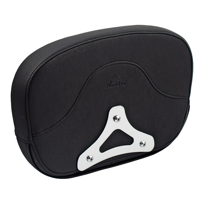 Mustang Sissy Bar Back Pad. Black – 1997–2025 FLT/Touring