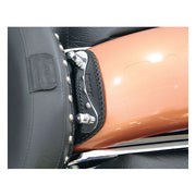 Mustang Mini Fender BiB. Plain with Braided Edges. Black – Softail: 2000–2003FLSTS…