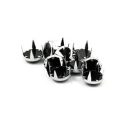 Mustang Decorative Studs. Chrome with Black Pearl