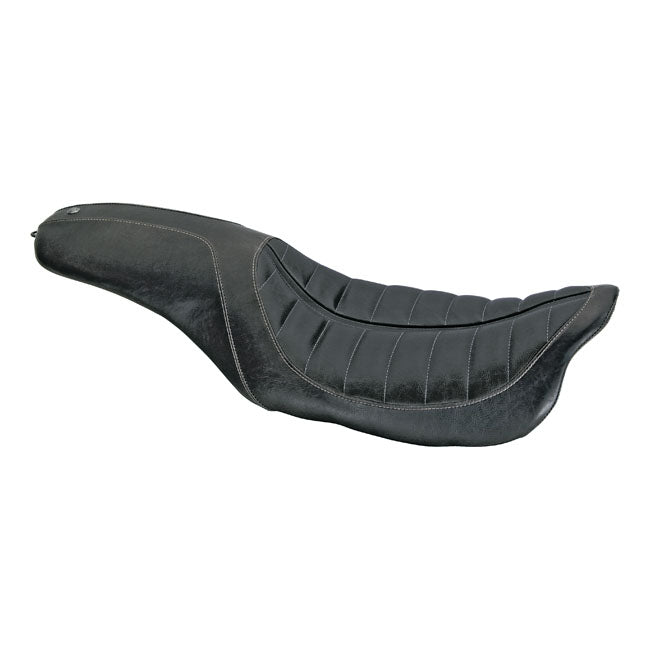 Roland Sands Design 2-up Enzo seat. Black 08-23 Touring