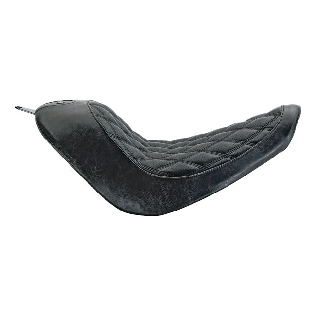 Roland Sands Design Boss solo seat. Black 06-17 Softail with 200mm tyre