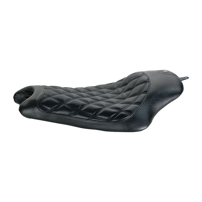 Roland Sands Design Boss Solo Seat. Black – 2004–2022 XL Sportster