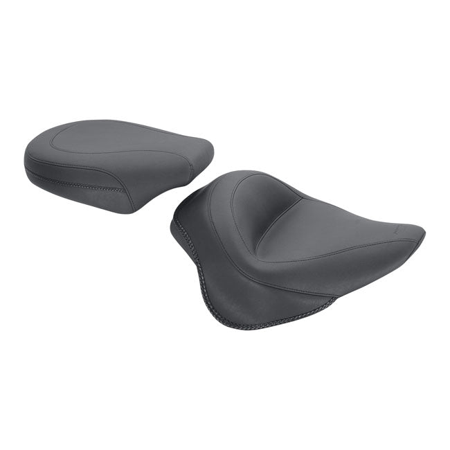 Mustang Wide Touring Solo Seat – 2011–2013 FXS Softail Blackline…