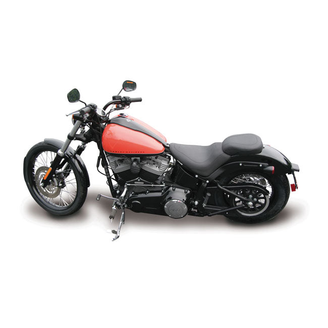 Mustang Wide Tripper Passenger Seat – 2011–2013 Softail FXS Blackline…