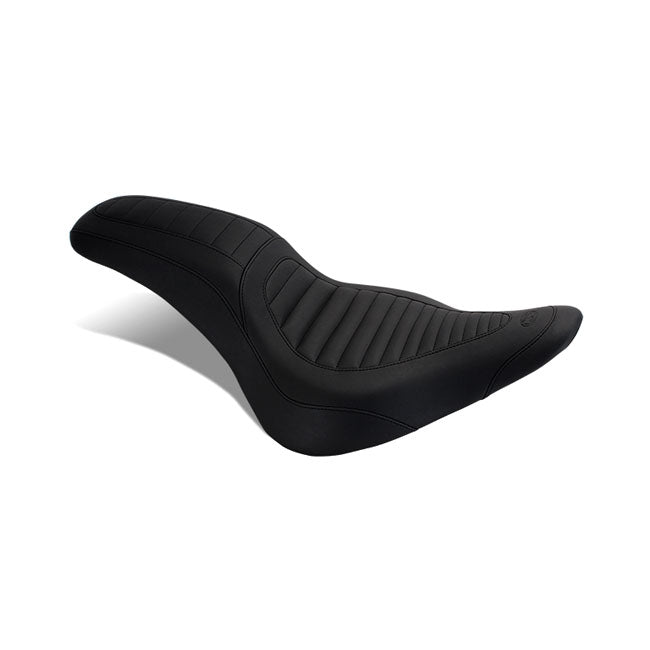 Mustang Tripper Fastback 2-Up One-piece Seat – 2013–2017 Softail FXSB Breakout