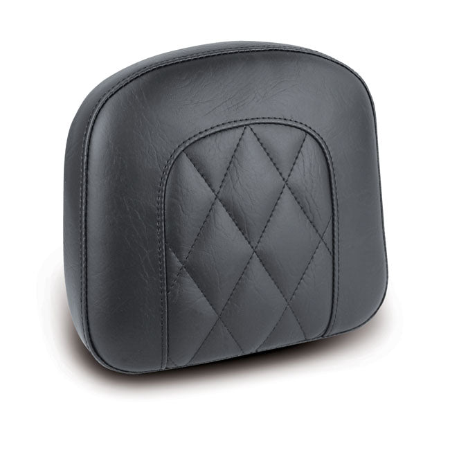Mustang OEM Style Sissy Bar Pad. Black. Diamond – All H-D and Aftermarket Sissy…