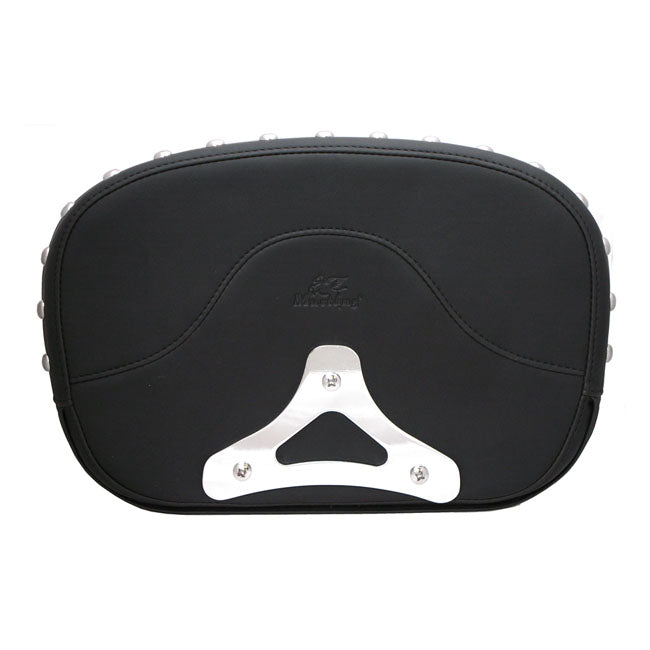 Mustang Sissy Bar Back Pad. Black. Regal – 1997–2025 FLT/Touring