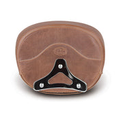 Mustang Sissy Bar Back Pad. Brown – 1997–2025 FLT/Touring