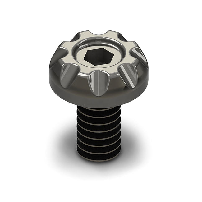 Mustang Seat Mount Bolt ''Pinion'' – 1996–2025 H-D with 2-Up Seats & 1/4-20…
