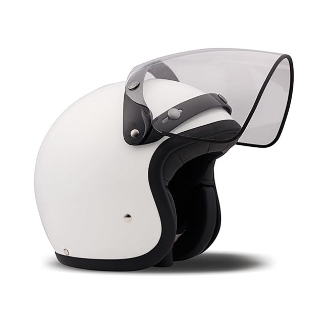 Dmd Visor Flip Up Clear – Dmd Retro & Vintage Helmet with Flip-Up