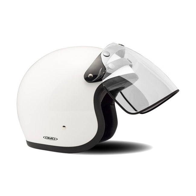 Dmd Visor Flip Up Clear – Dmd Retro & Vintage Helmet with Flip-Up
