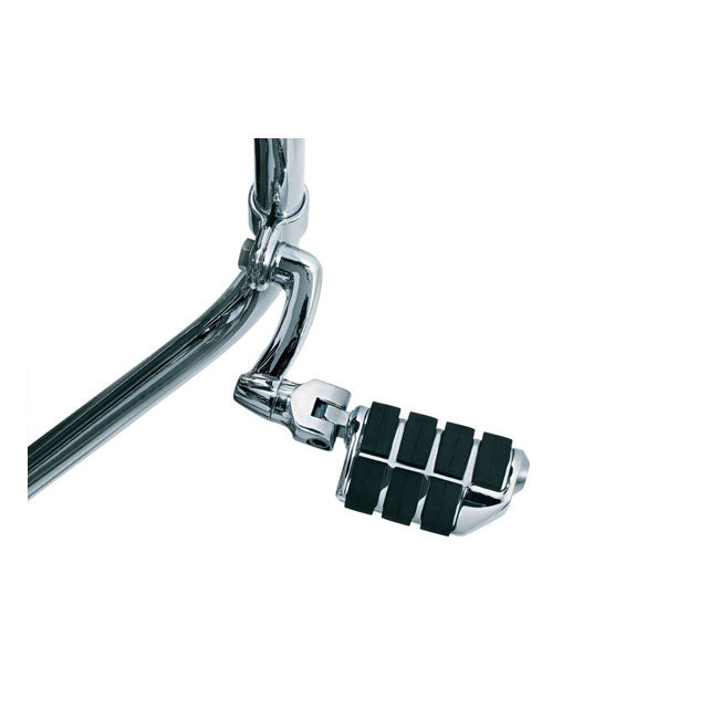 Kuryakyn Longhorn Highway Peg Set. 1-1/2 (38mm). Chrome – 1-1/2 (38mm) Round Tubing