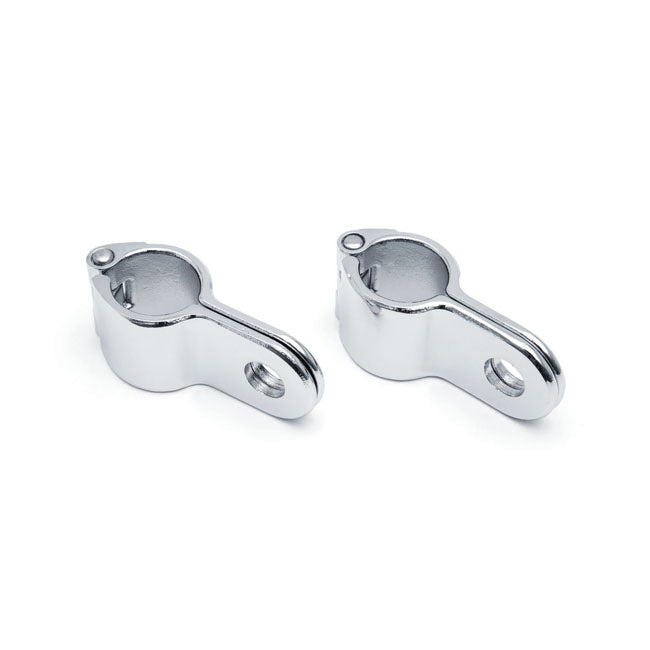 Kuryakyn Magnum Quick Clamps 1"(25.4mm). Chrome – 1" Round Tubing; Handlebars; Crashbars…