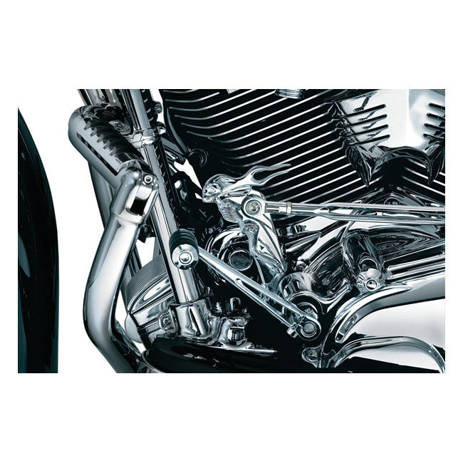 Kuryakyn Front Shifter Arm Accent. Zombie. Chrome – 1982–2016 FLT/Touring; 2009–2017 Trikes