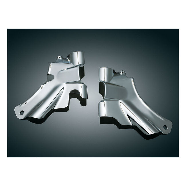 Kuryakyn Neck Covers, Chrome – 2007–2017 Softail FLSTC; FLSTF/B FLSTN…
