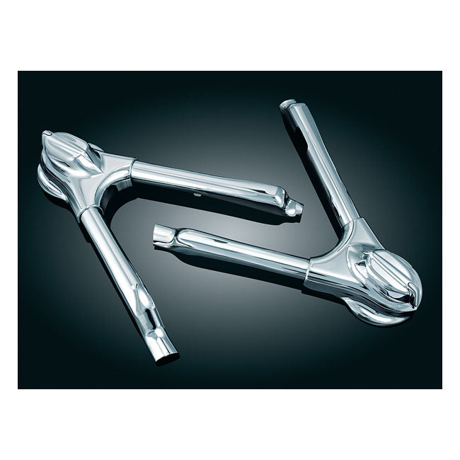 Kuryakyn Phantom & Swingarm Cover Kit. Chrome – 2008–2017 FLSTC; FLSTSE; 2008–2015 FXST…