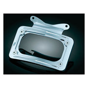 Kuryakyn Curved License Plate Mount. Chrome – 2006–2009 FLHX/I; 2009 FLTR; 2009 FLHT…