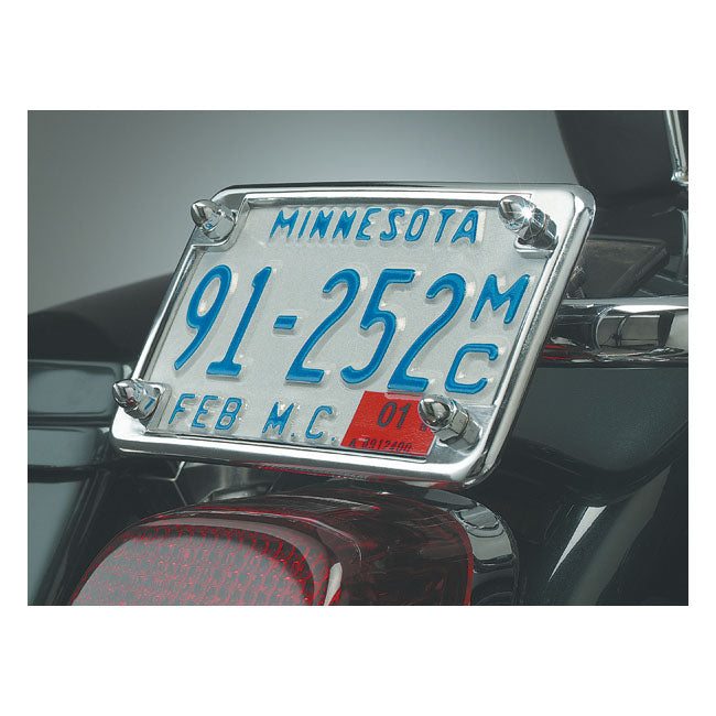 Kuryakyn Road King Laydown License Plate Bracket – 1997–2008 Road King; 1998–2008 Road…