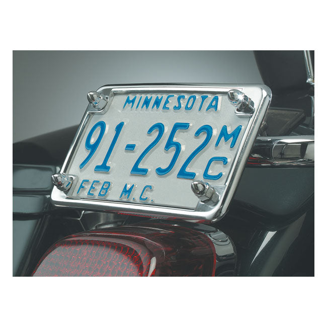 Kuryakyn License Frame & Backplate Set
